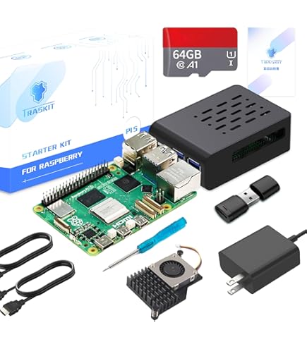 Amazon.com: Complete Starter Kit Compatible with Raspberry Pi 5